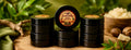 Earth Whip – 1oz Fill Sample Whipped Body Butter (2oz Amber Plastic Jar)