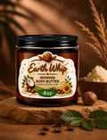 Earth Whip – 4oz Whipped Body Butter (Amber Glass Jar)